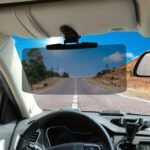 Car- Anti- Glare- Mirror- Sun- Visor- –- Strong- UV- Blocking- Clip- On- Shade- for- Day- &- Night- Driving-