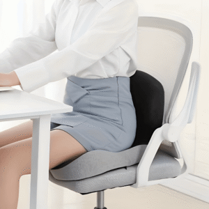 Ergonomic Memory Foam Seat Cushion – Universal Support Cushion for Truck, Office & Car Driving