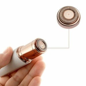 Flawless- Hair- Remover- Replacement- Heads- –- 4-Pack- Blades- +- Cleaning- Brush- for- Finishing- Touch- Flawless- Facial- Hair- Removal-