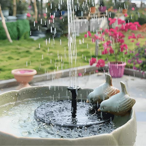 solarpoweredgardenfountain