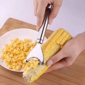 stainlesssteelcornpeelereasysafecornonthecobkernelstripper