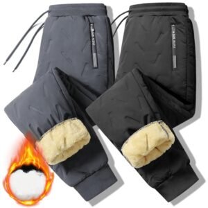 women’s winter thermal plush pants with soft fleece interior for warmth and comfort