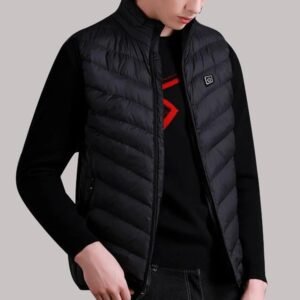 usb heated vest electric bodywarmer for men and women with adjustable heating zones
