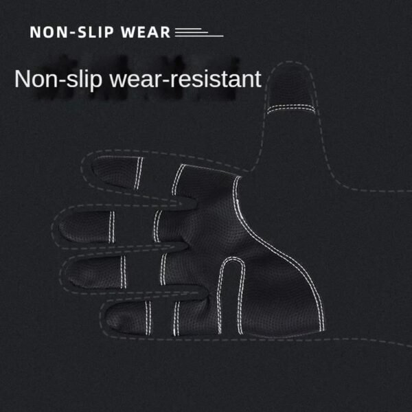 USB heated waterproof touchscreen gloves with outdoor thermal insulation for cold weather