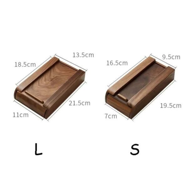 under desk wooden adhesive storage drawer organizer with sliding compartment