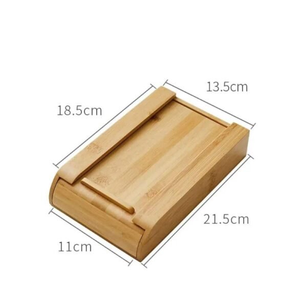 under desk wooden adhesive storage drawer organizer with sliding compartment