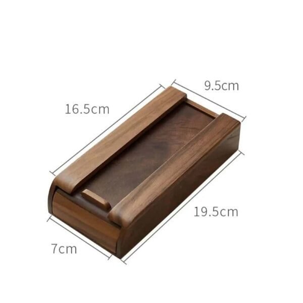 under desk wooden adhesive storage drawer organizer with sliding compartment