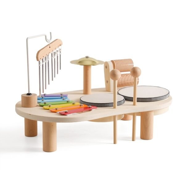 wooden xylophone toy for babies and toddlers with melodic wooden bars for early learning