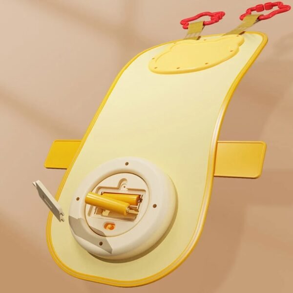 Electric baby car toy with sounds and lights for interactive play and sensory development