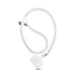 universal crossbody phone lanyard with patch attachment for hands‑free phone carry