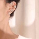 eleganteasyclipbutterflyearringsn0piercing