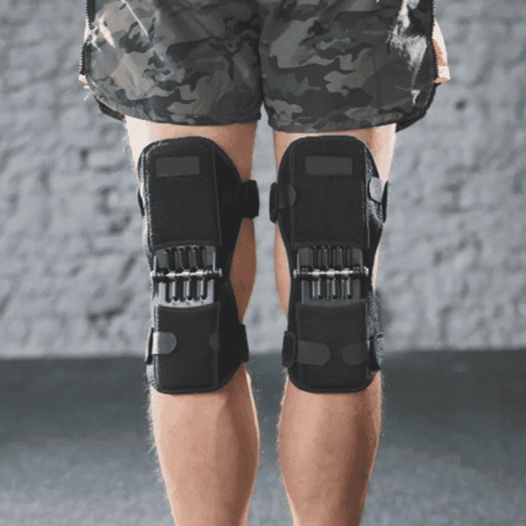 Power Knee Joint Support Pads Shock Absorbing Braces