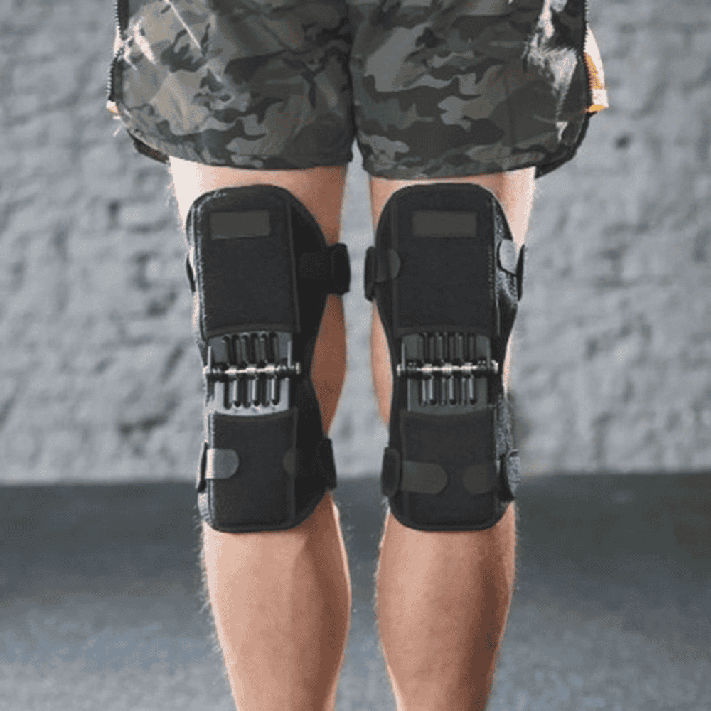 Power Knee Joint Support Pads Shock Absorbing Braces