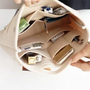 Multi-Pocket Handbag Organizer Purse