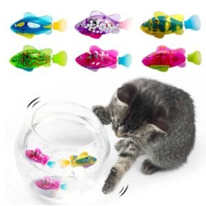 Interactive Electric Fish Toy for Cats Water Play