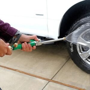 Hydro Jet High Pressure Power Washer – Portable Water Jet Gun for Cars, Driveways, Patios & Outdoor Cleaning