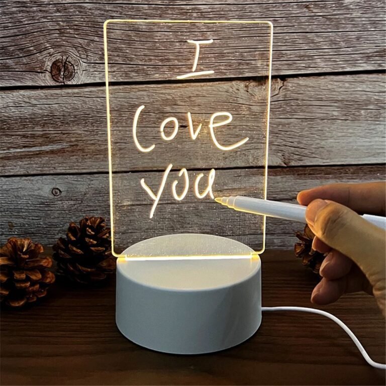 Romantic- LED- Message- Board- Lamp- (- Valentine’s- Day- Gift- )-