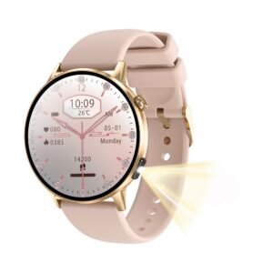 Women’s- Smartwatch- –- Elegant- AMOLED- Fitness- &- Lifestyle- Companion-