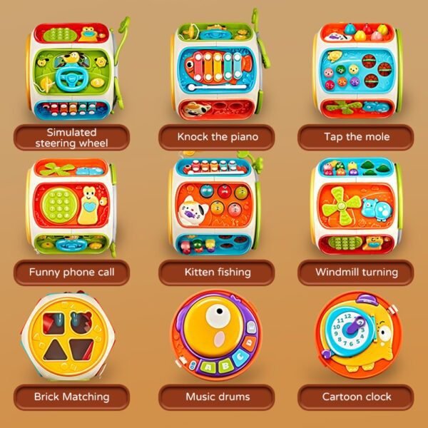 music phone toy for babies with lights and cheerful sound for interactive play