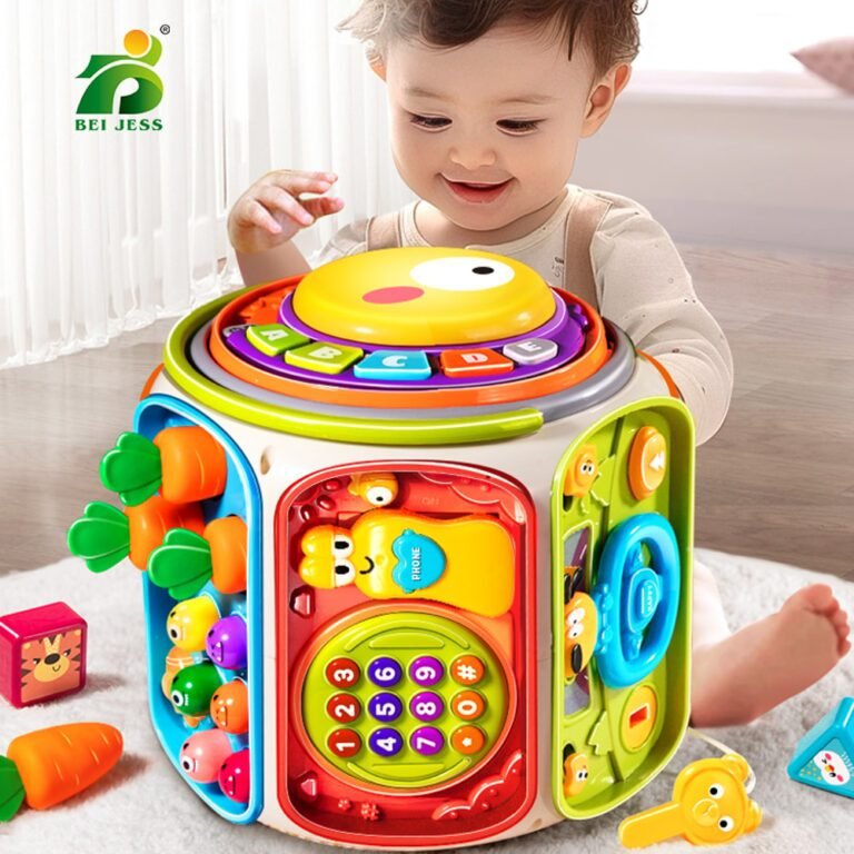 music phone toy for babies with lights and cheerful sound for interactive play