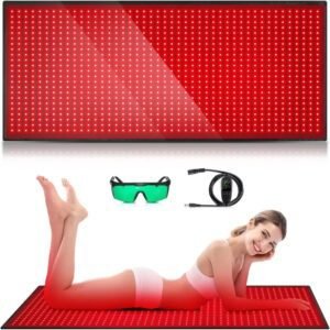red light mat infrared therapy mat for full body relaxation and muscle comfort
