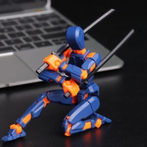 shapeshift robot figure multi jointed movable toy