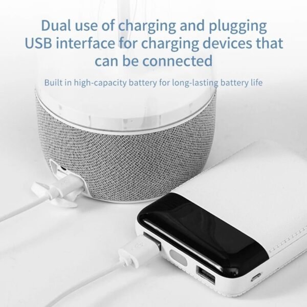 led jellyfish mood lamp with bluetooth speaker