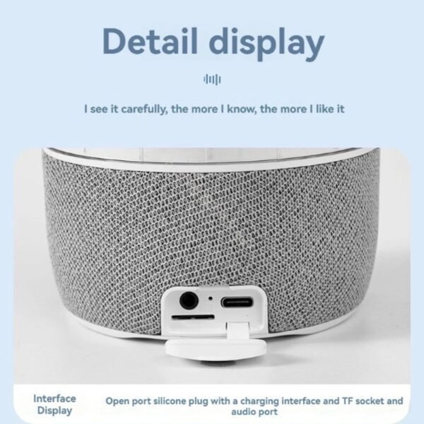 led jellyfish mood lamp with bluetooth speaker