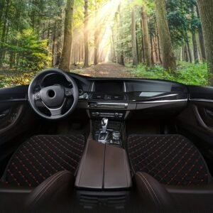 universal cotton linen car seat cover