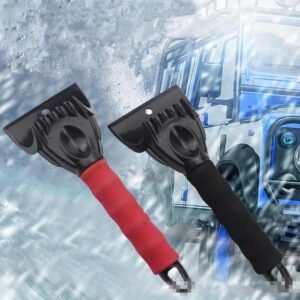 auto defrosting tool snow ice scraper