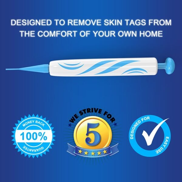 2 in 1 auto micro skin tag remover device
