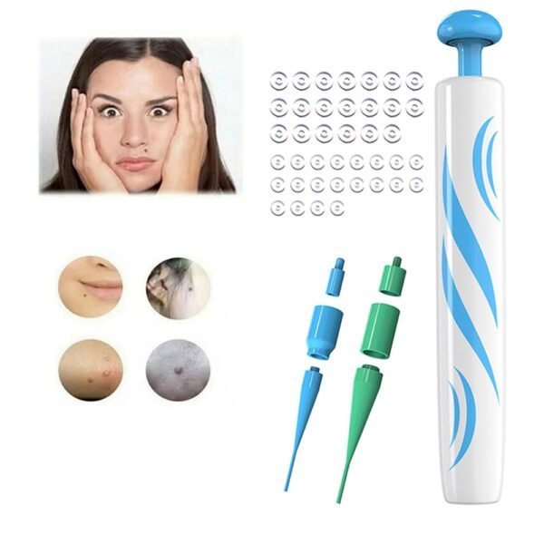 2 in 1 auto micro skin tag remover device