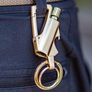 keychain flint fire starter with bottle opener
