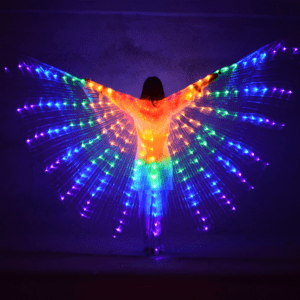 glowwear led shirt illuminated night fashion