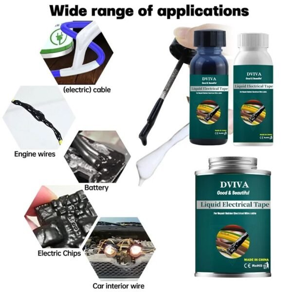 Liquid electrical tape waterproof high temperature insulation sealant