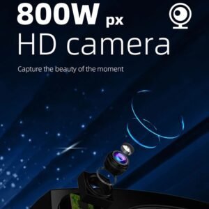 Smart AI Bluetooth glasses with HD camera and voice control