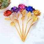 goldenbloomfoilrosebouquet