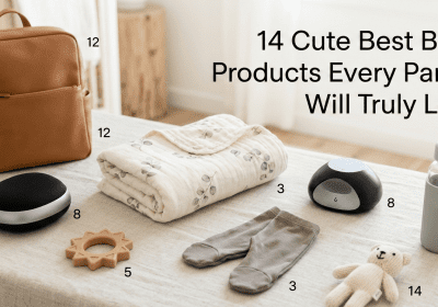 Cute and practical baby products for parents including baby essentials and nursery items.